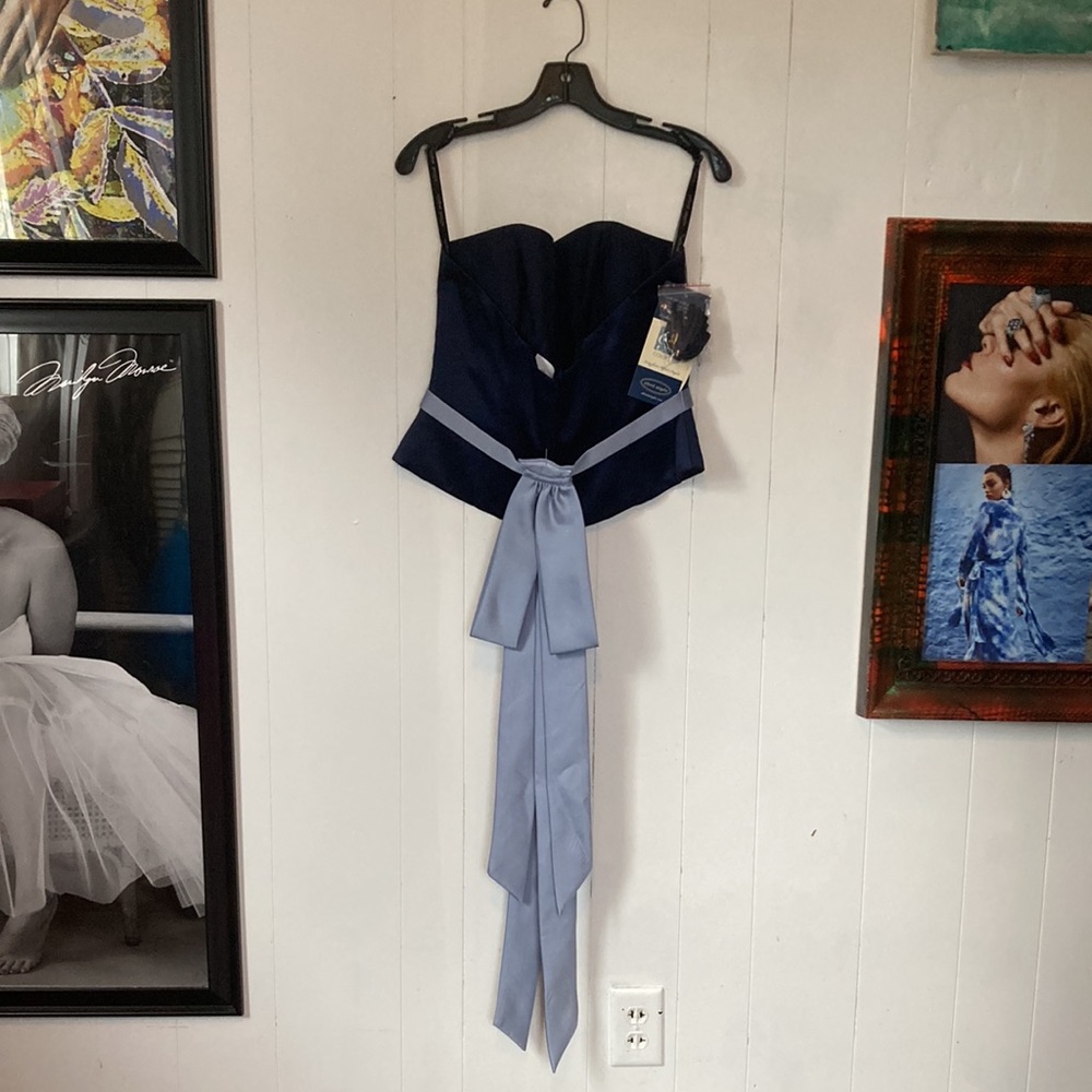 ALFRED ANGELO corset style top SIZE 10 NWT
